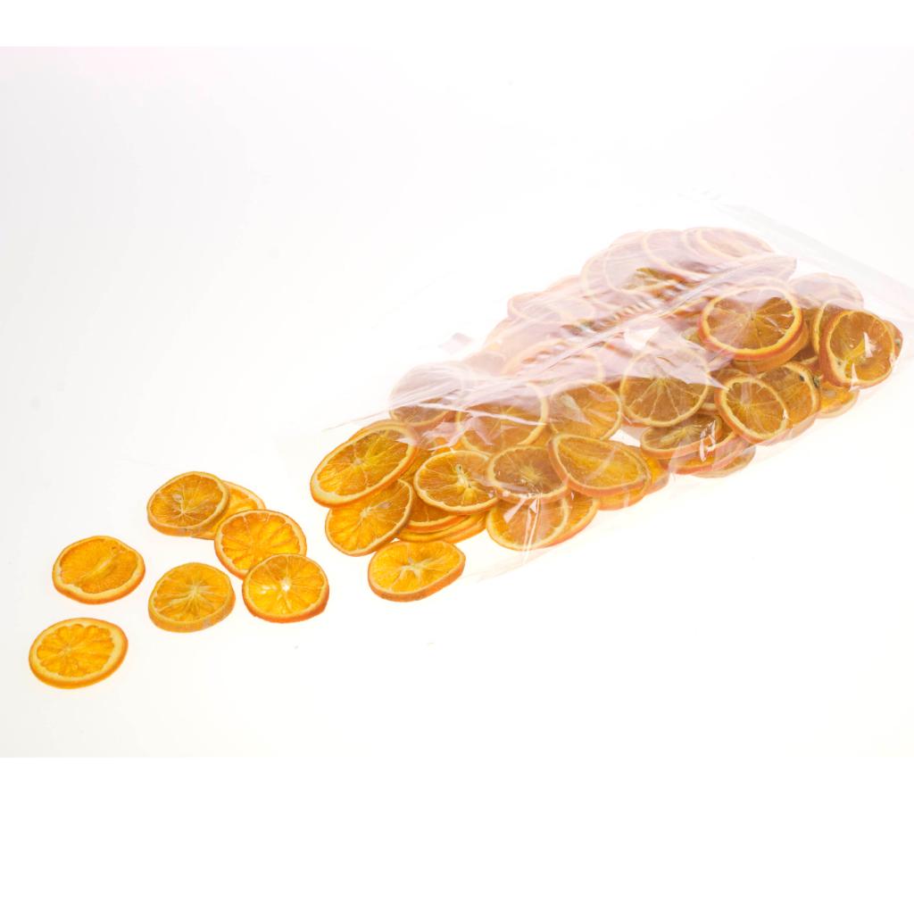 Pre Order Orange slice in bag natural orange, box x 40