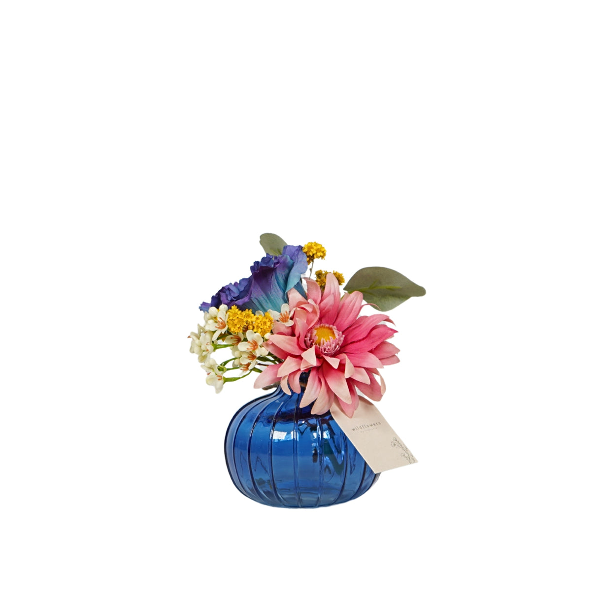 Pre Order artificial flowers in bottle, dutch, box x 6