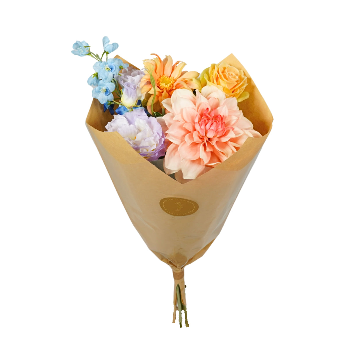 Pre Order Artificial bouquet medium, pastel delight, box x 4 bouquets