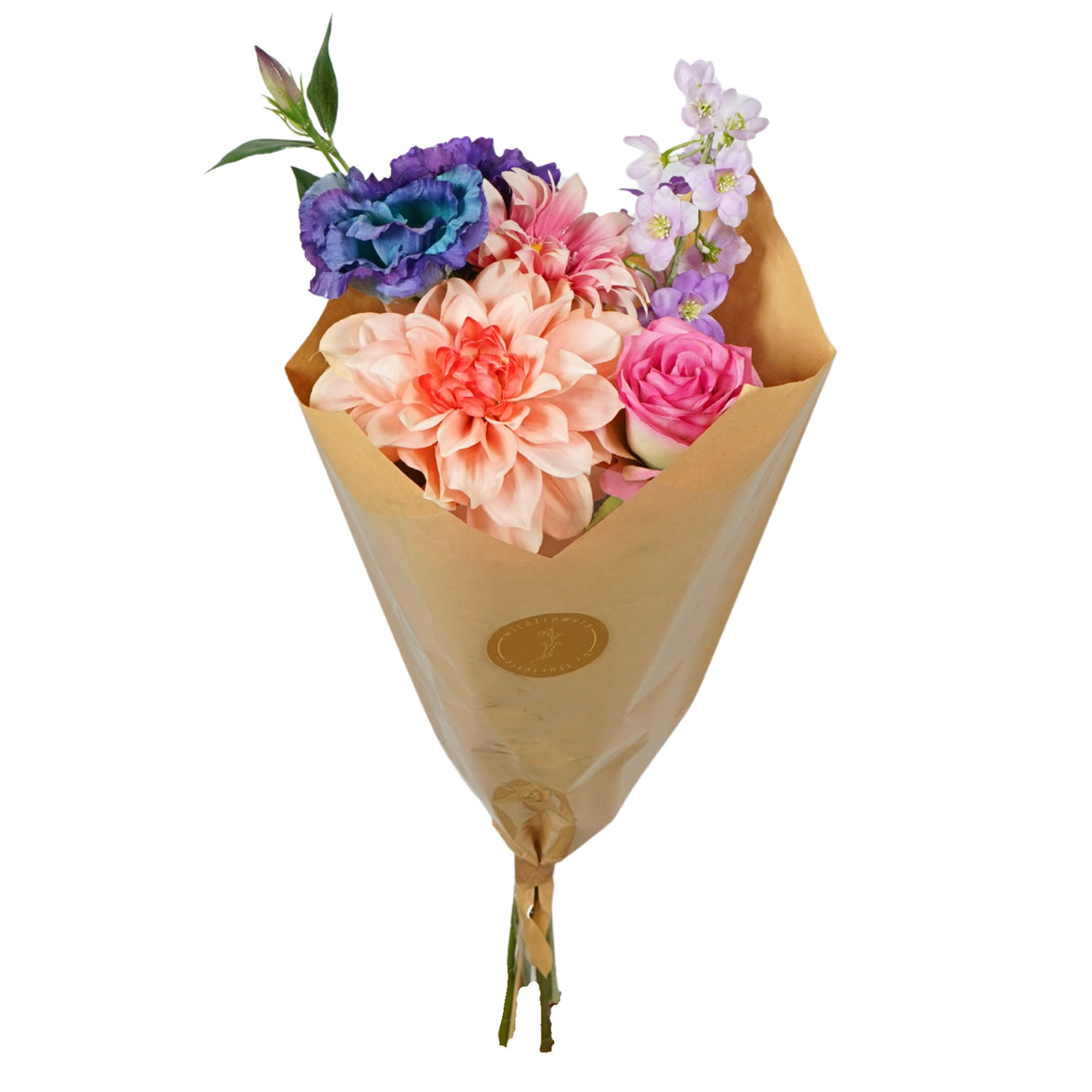 Pre Order Artificial bouquet medium, purple glow, box x 4 bouquets