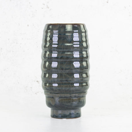 Vase, Dalmine, Grey, 27.5cm