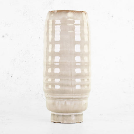 Vase, Dalmine, Cream, 35.5cm