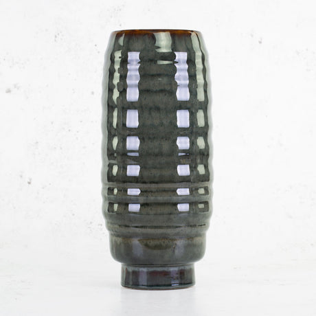 Vase, Dalmine, Grey, 35.5cm