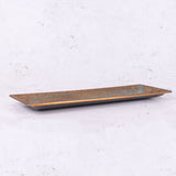 Tray, Metal, Antique Rust/Grey, 58cm Long