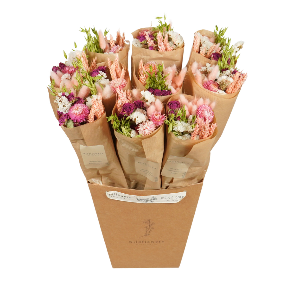 Pre-Order Market more, pink joy, box x 10 bouquets