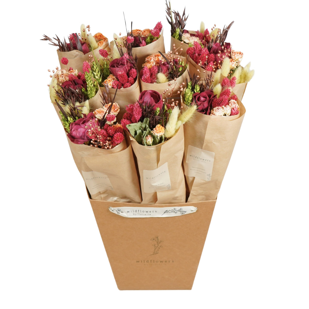 Pre-Order Market more, wild berry, box x 10 bouquets