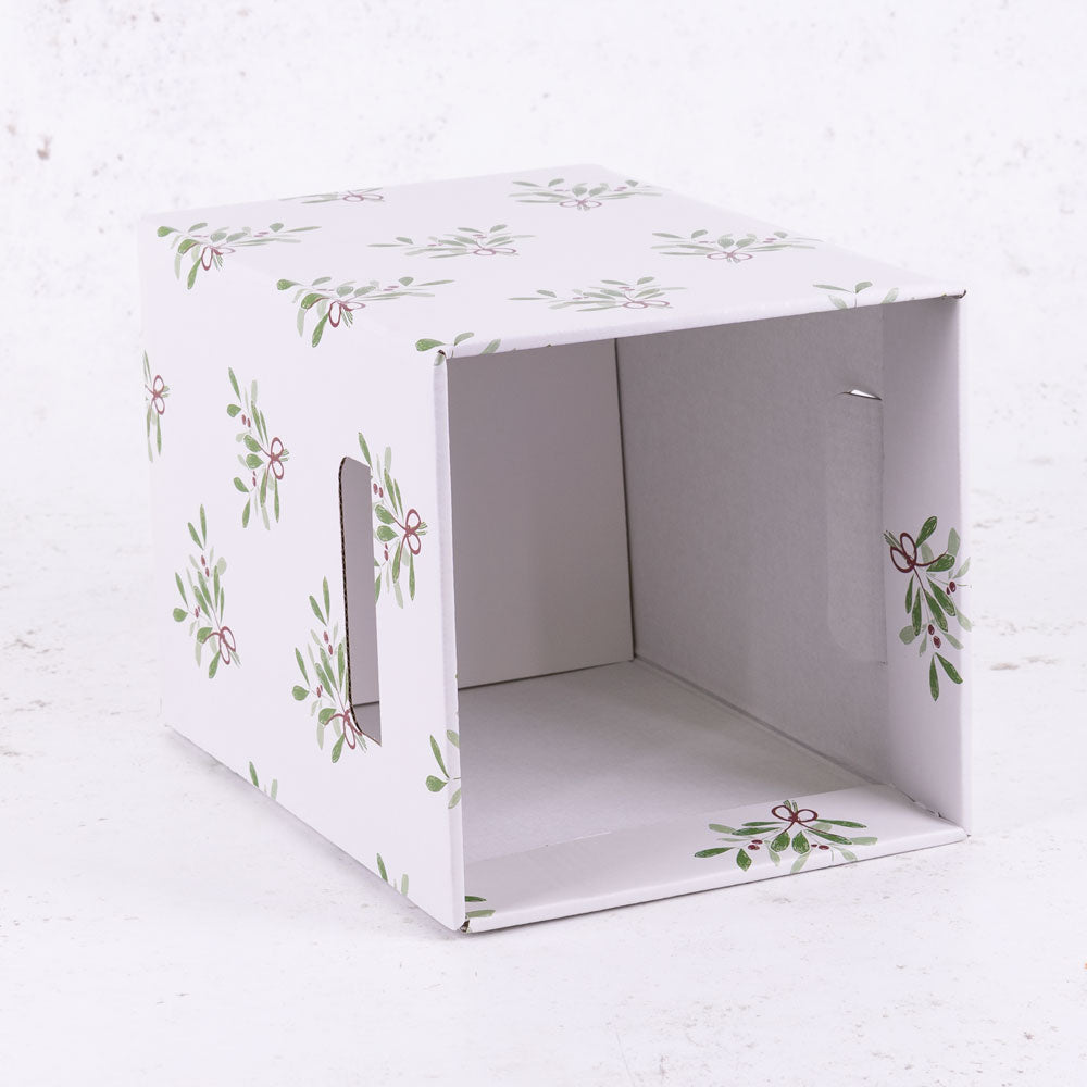 Porto Boxes, Oh Mistletoe, White/Green/Red, Pack x 10