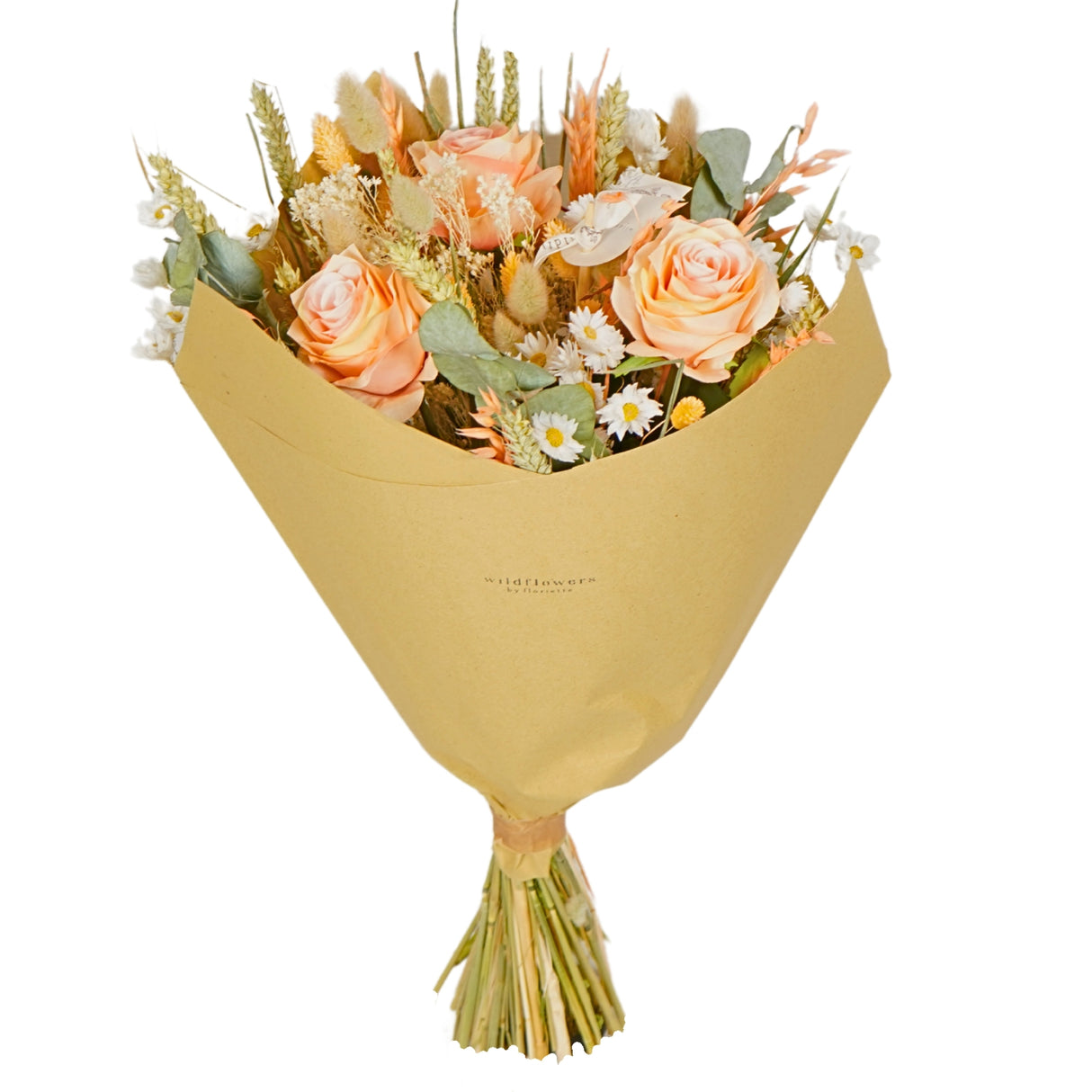 Pre Order Romantic Bouquet large, peach, box x 5 bouquets