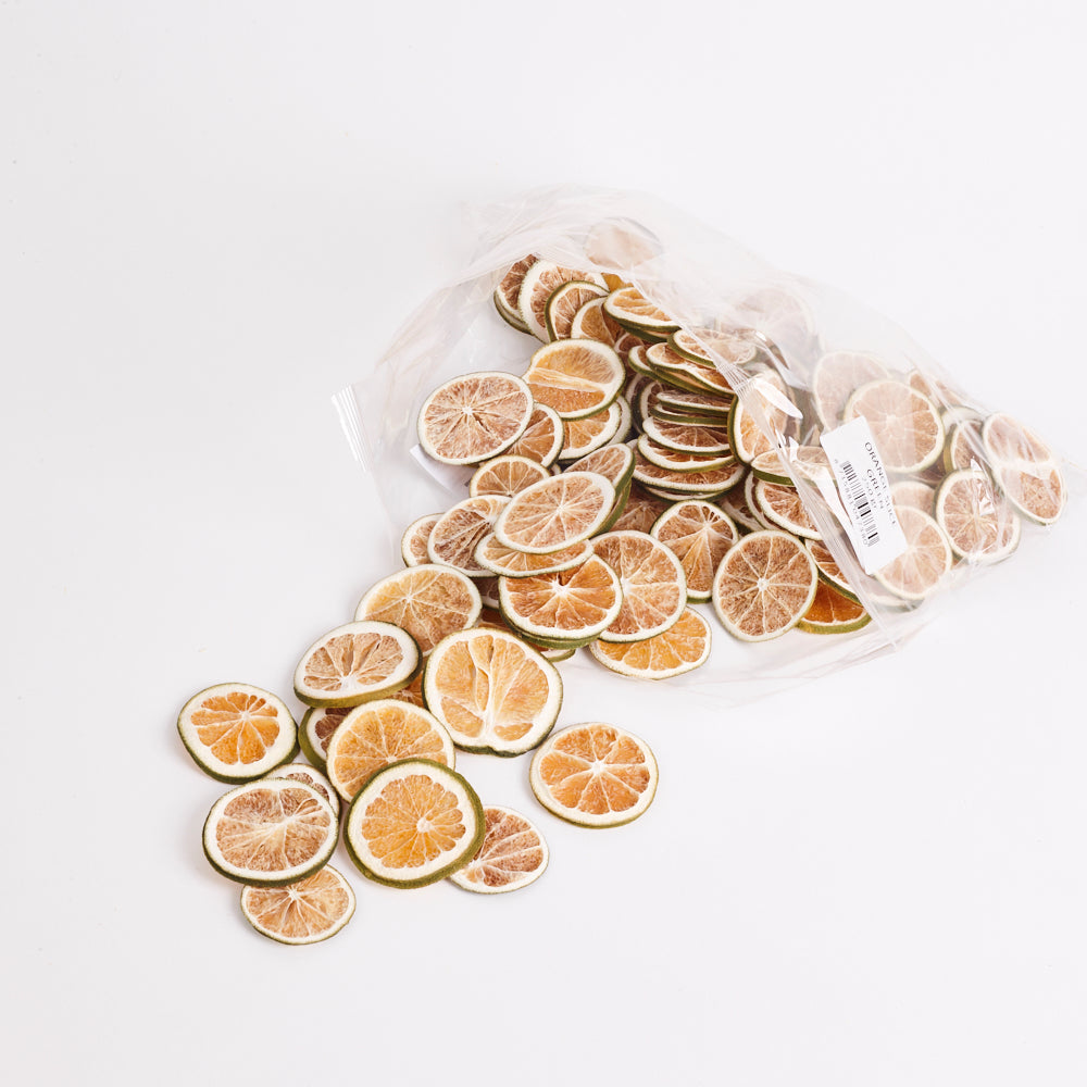 Orange slices, Green Skin, 250g bag
