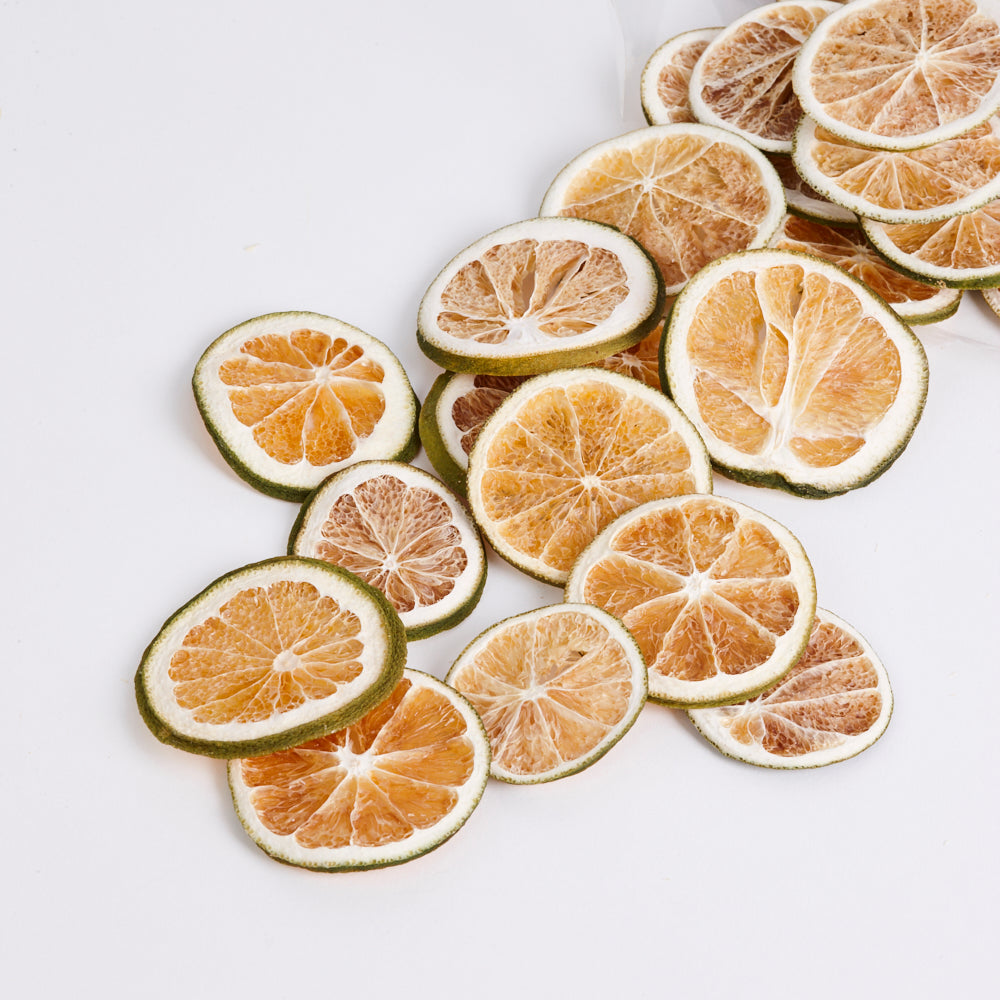 Orange slices, Green Skin, 250g bag