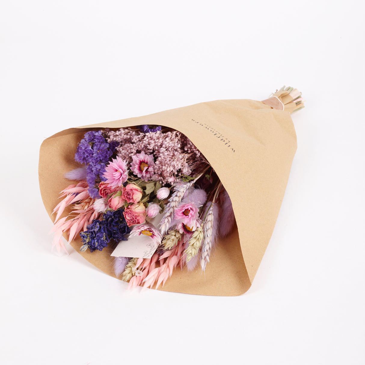 Bouquet, Wildflower Dried, Purple Glow, Small