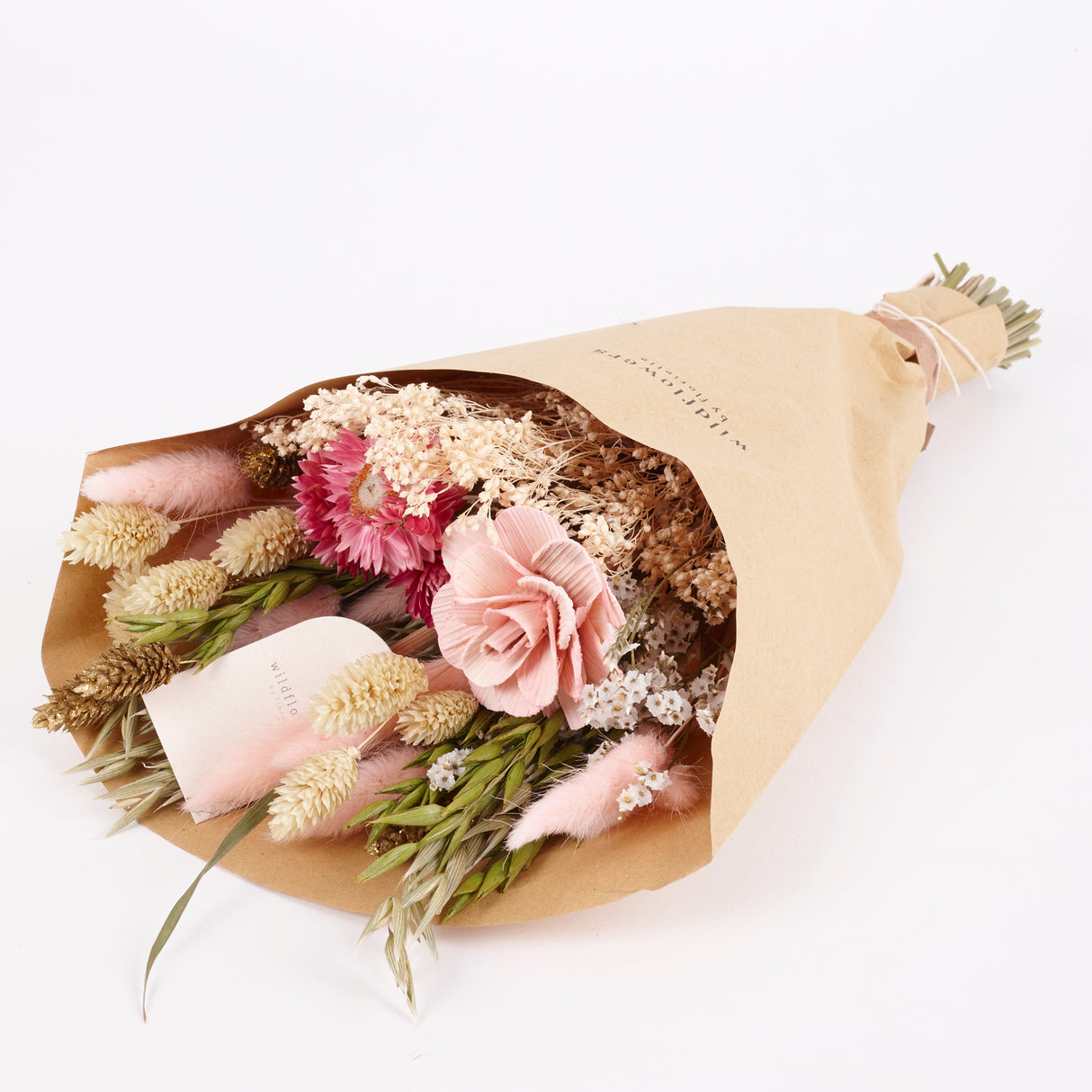 Bouquet, Wildflower Dried, Pink Elegance, Small