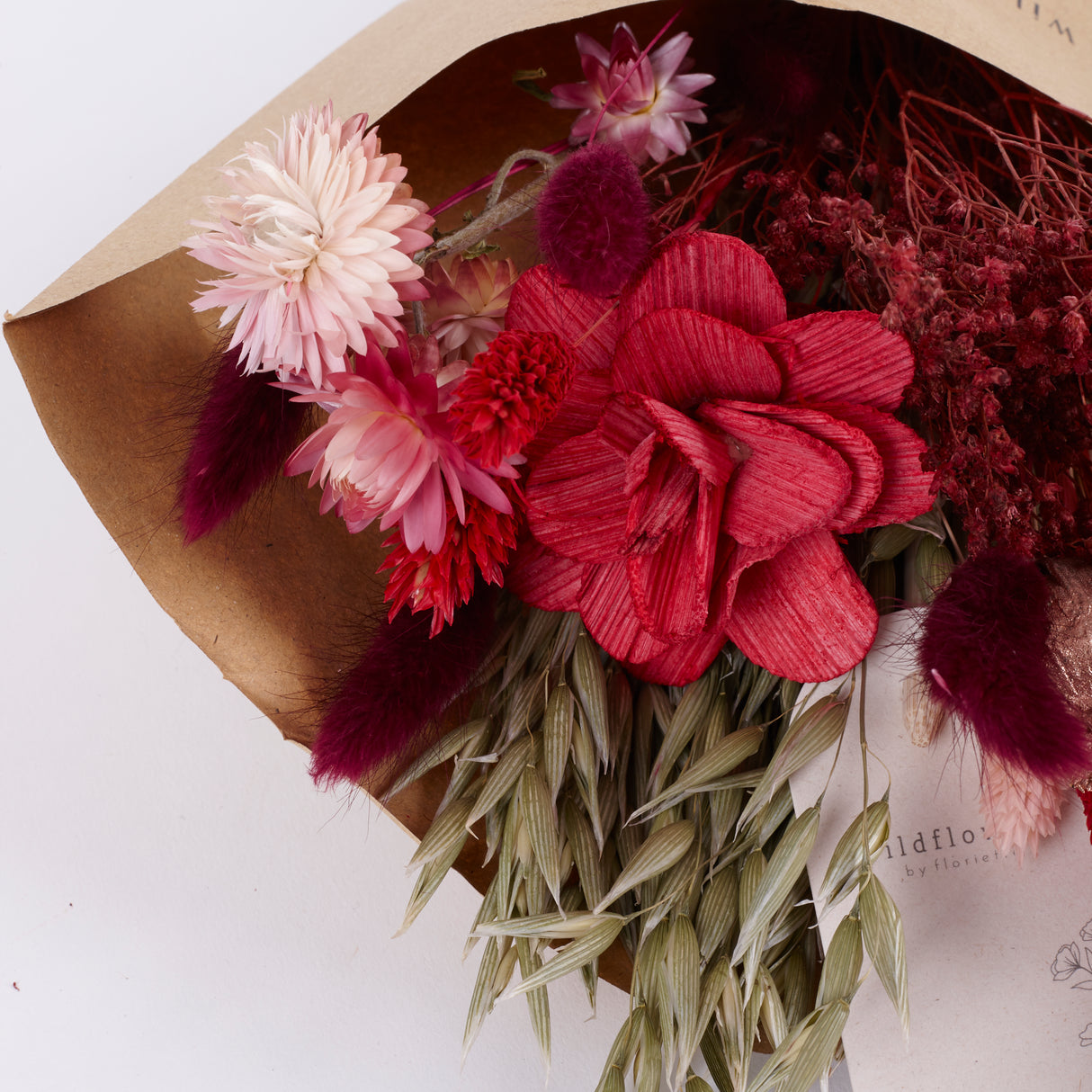Bouquet, Wildflower Dried, Red Allure, Small