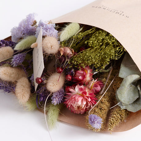 Bouquet, Wildflower Dried, Purple Dusk, Small