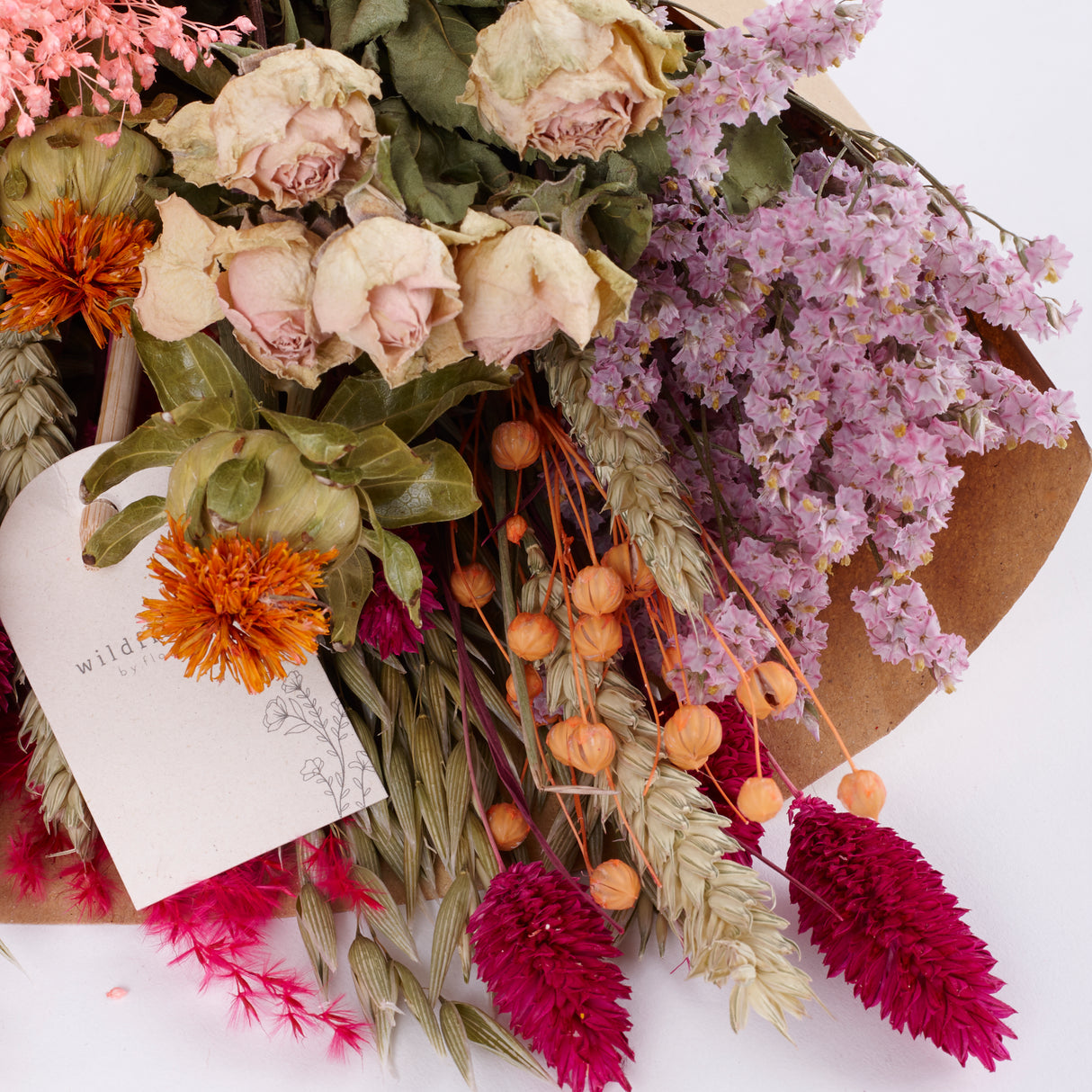 Bouquet, Wildflower Dried, Summer Crush, Medium