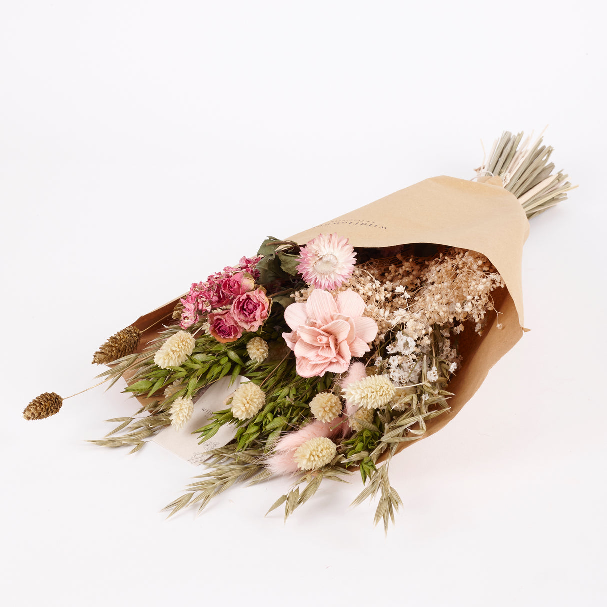 Bouquet, Wildflower Dried, Pink Elegance, Medium