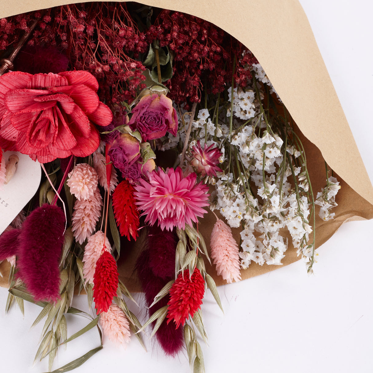 Bouquet, Wildflower Dried, Red Allure, Medium