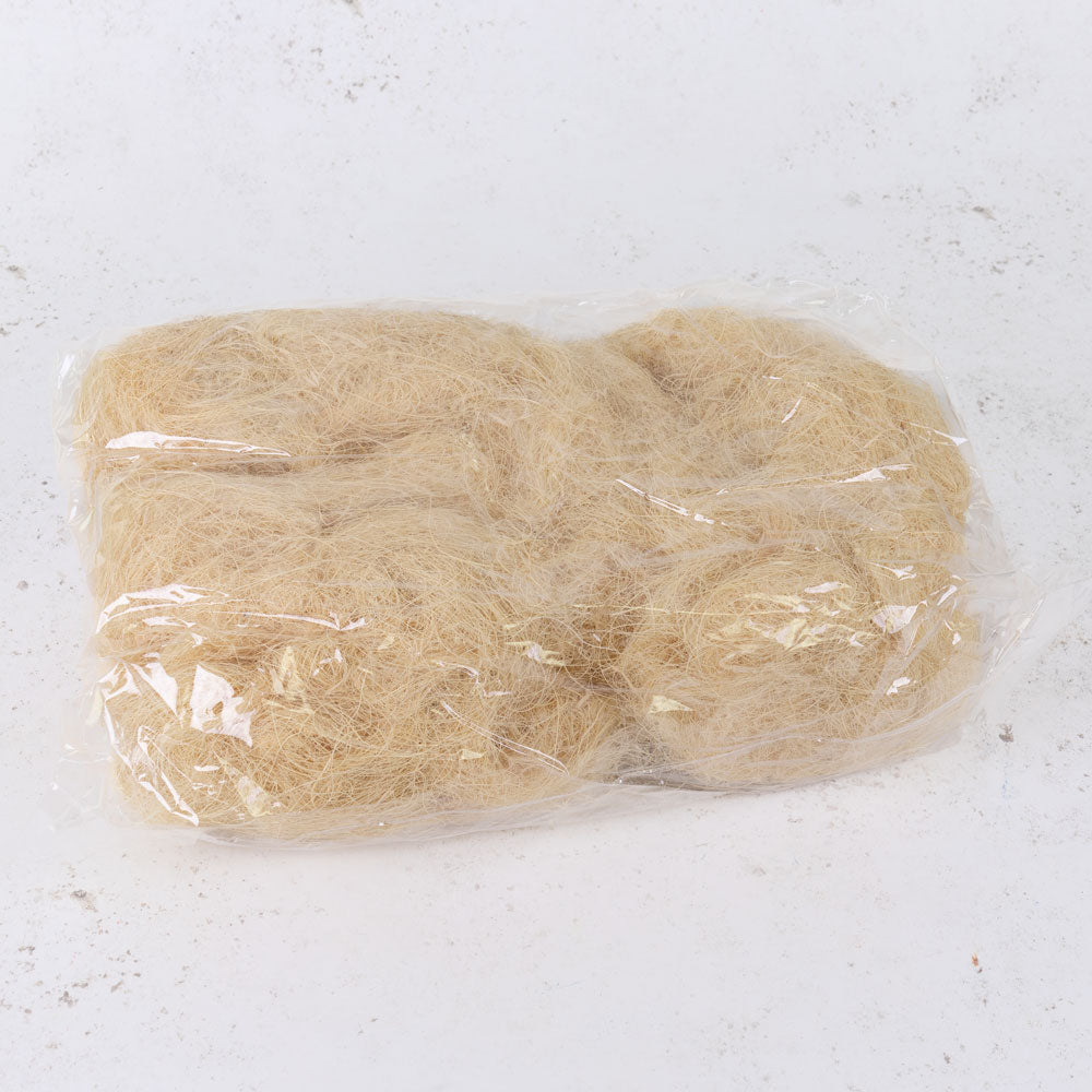 Coco Fibre, Bleached, 500g Bag