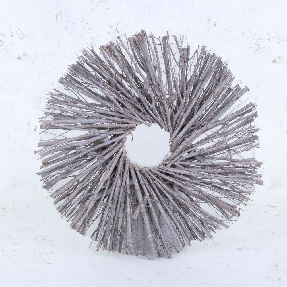 Mumba Twig Wreath, Natural, 40cm Diameter