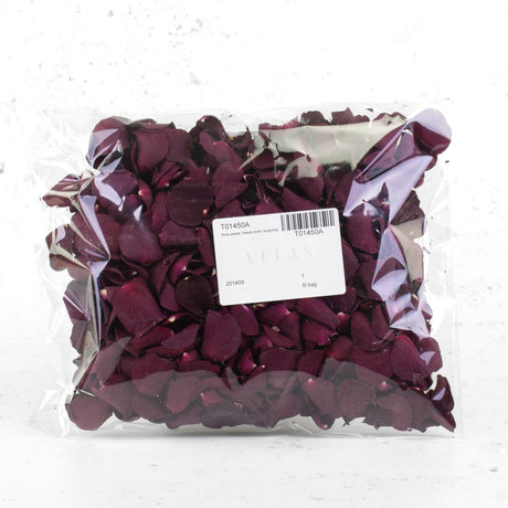 Rose Petals, Freeze Dried - Burgundy, 5L