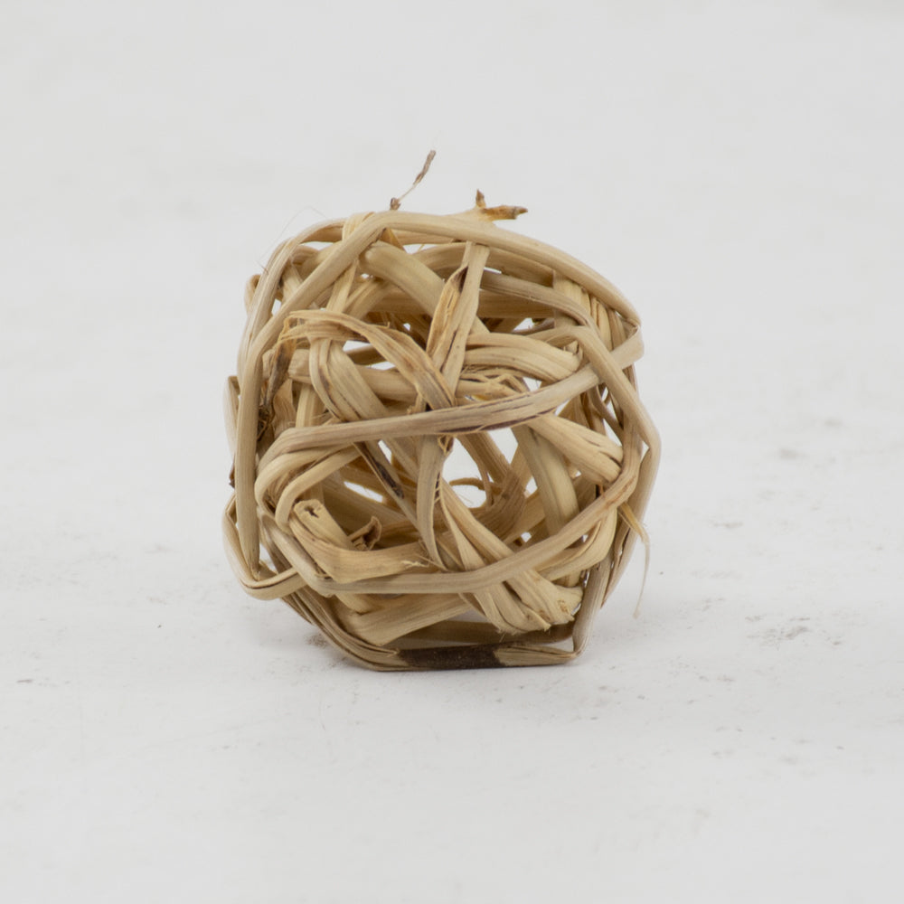 Brunch Ball, Natural, Rattan, 3cm Diameter, Bag x 75 Balls