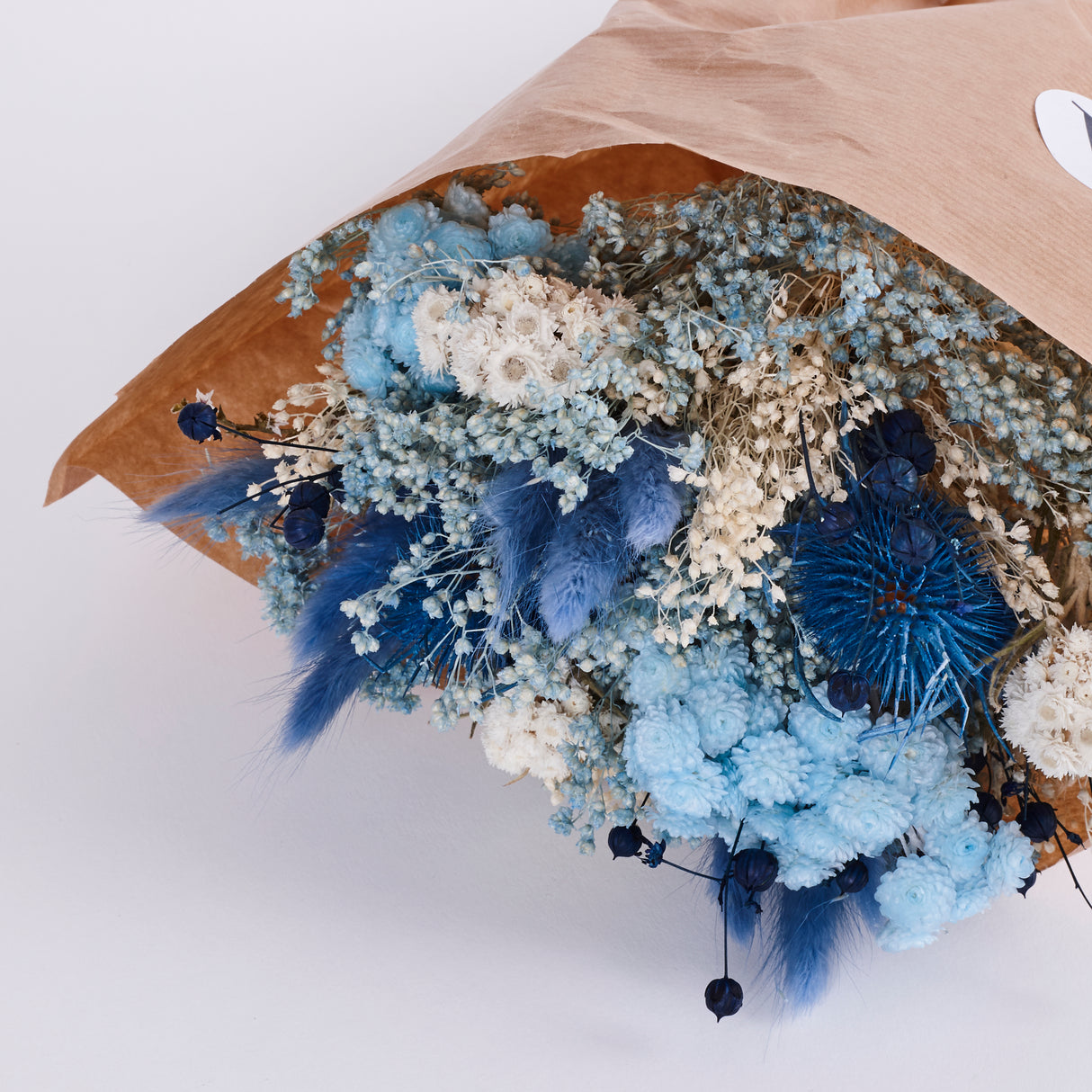 Wow, Mixed Dried Flower Bouquet, Jeans