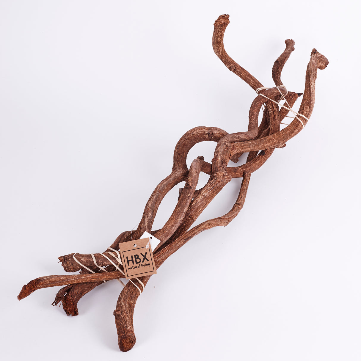 Curly Vine, Branches, Natural & Dried, 60cm x 5 Pcs