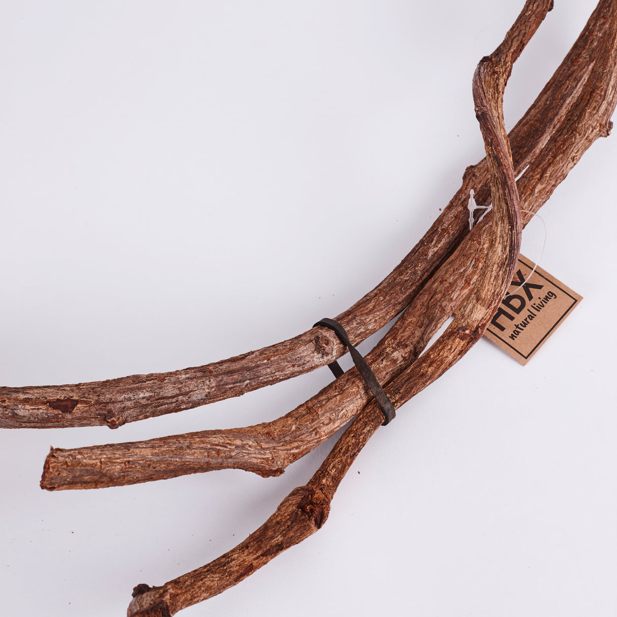 Curly Vine Branches, Natural & Dried 100cm x 3 Pcs