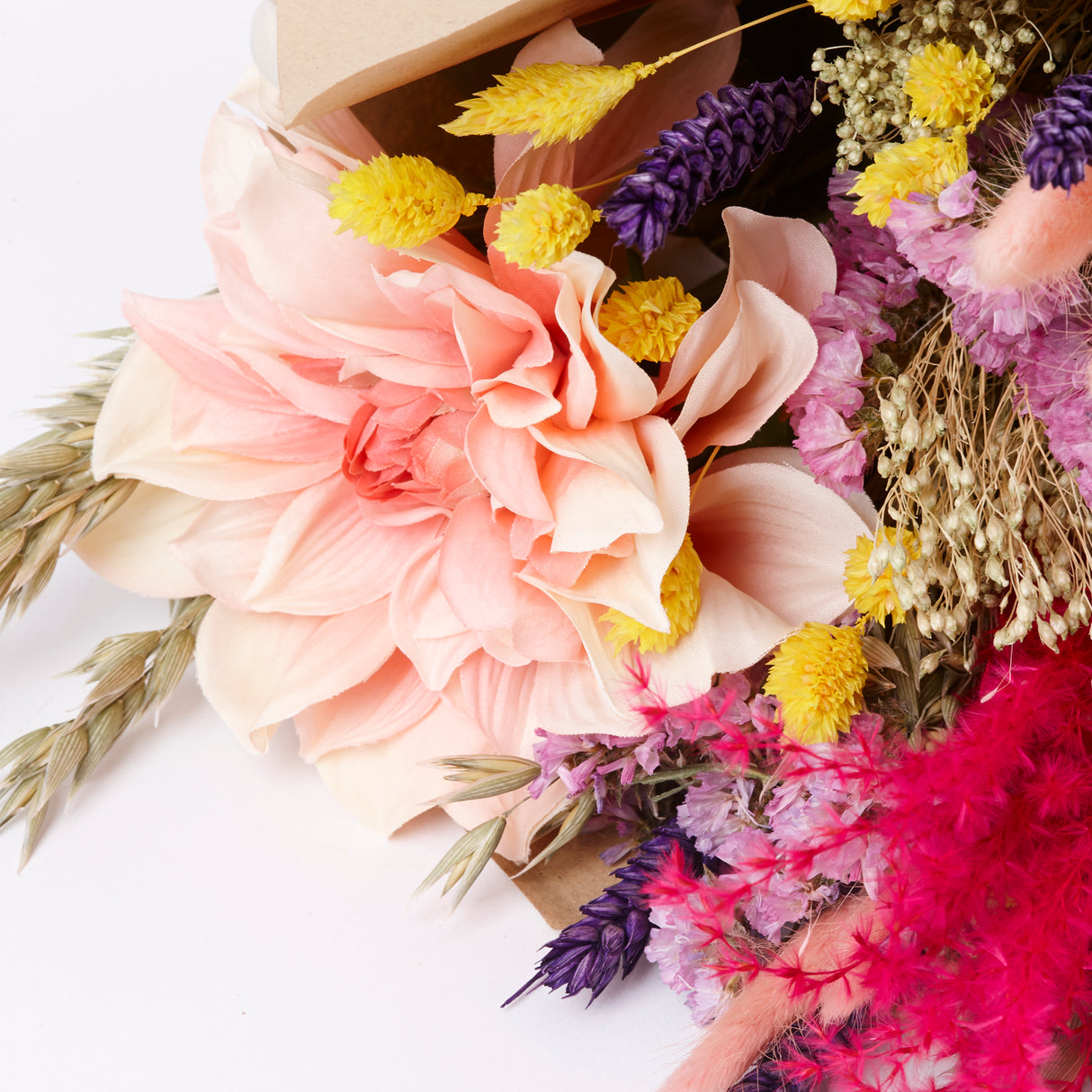 Summer Party, Dried and Silk Bouquet