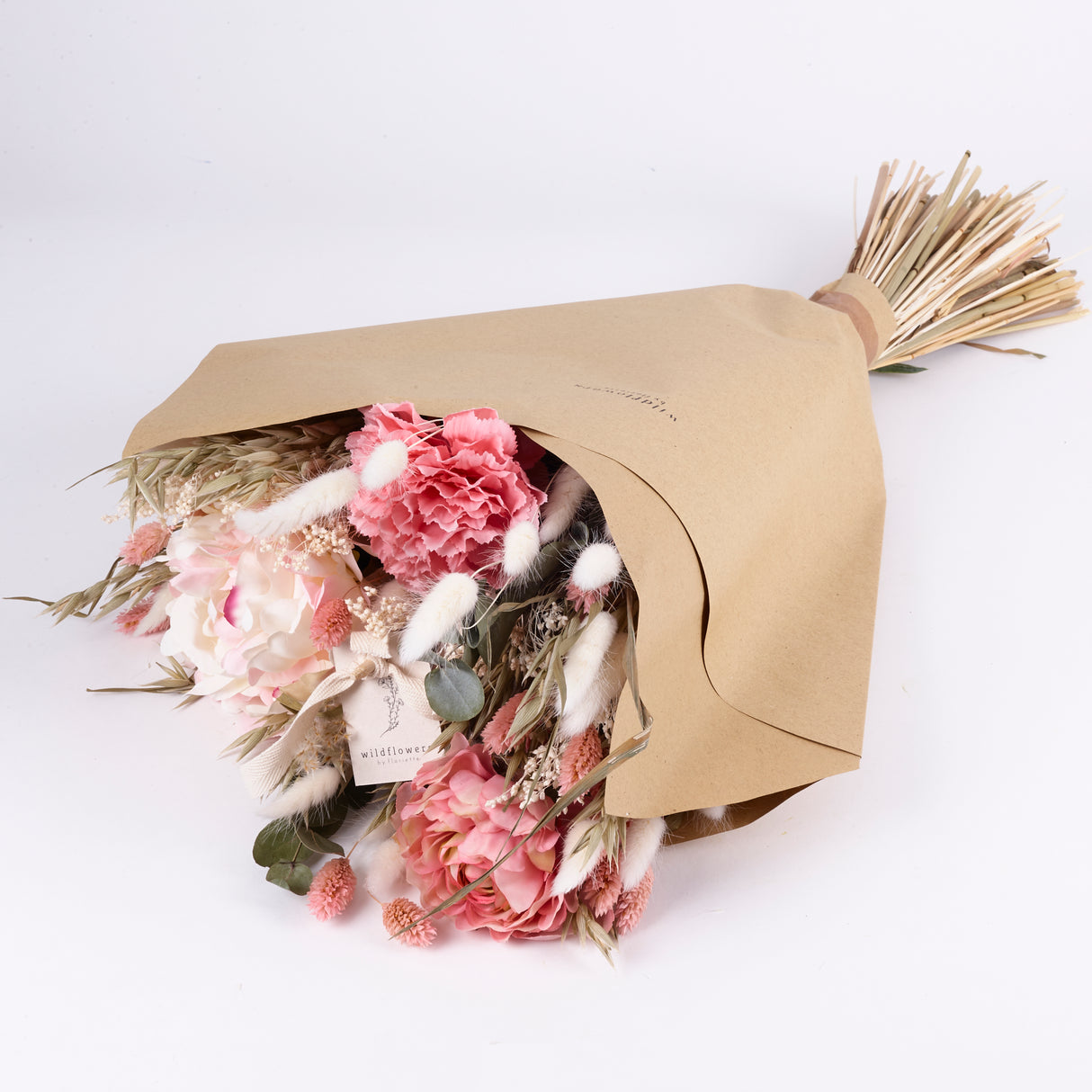 Peony Love, Dried and Silk Bouquet