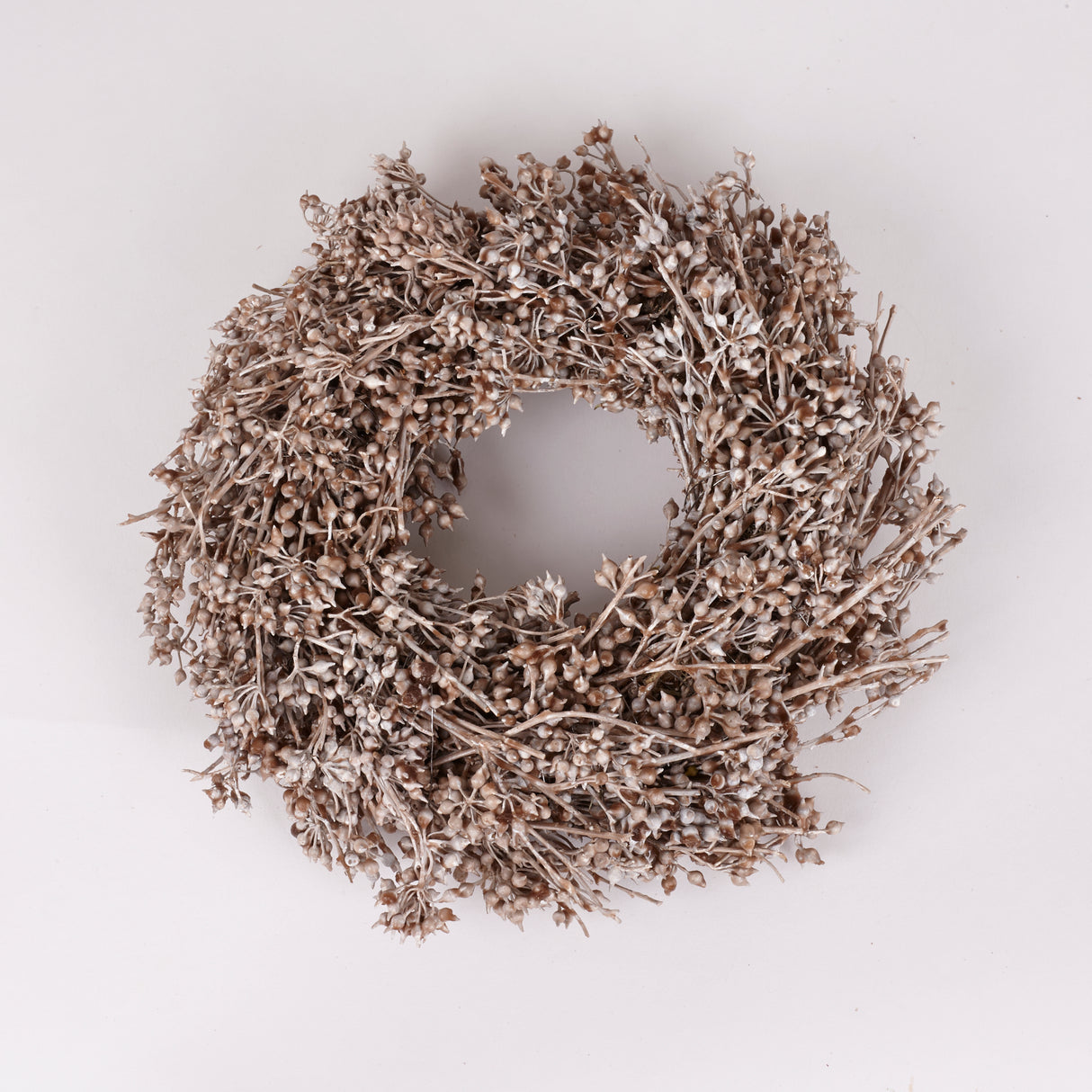 Exotica Wreath, Caramel, 20cm Diameter