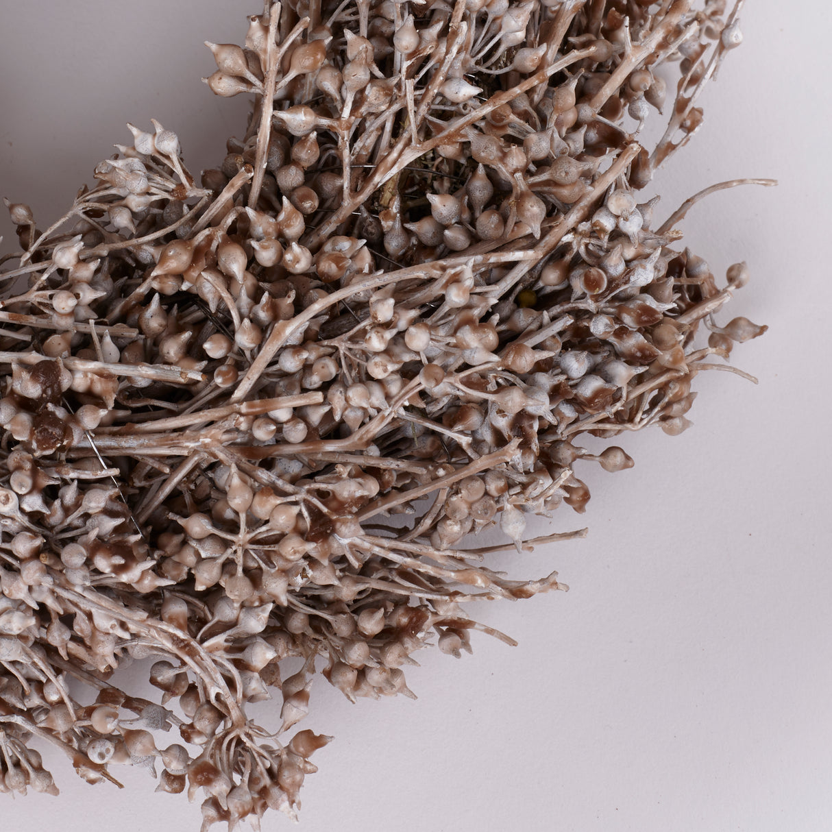 Exotica Wreath, Caramel, 20cm Diameter