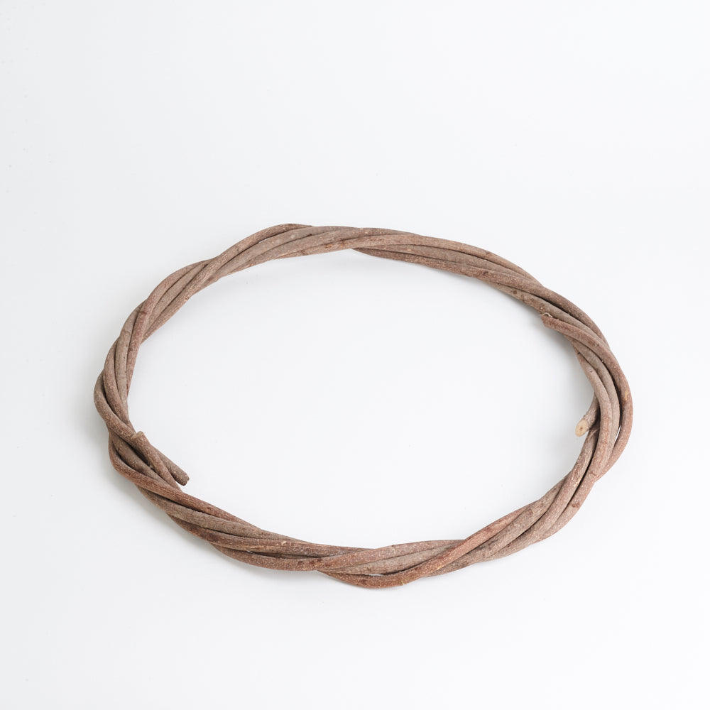 Wreath, Twisted Vine, Natural, 45cm Diameter