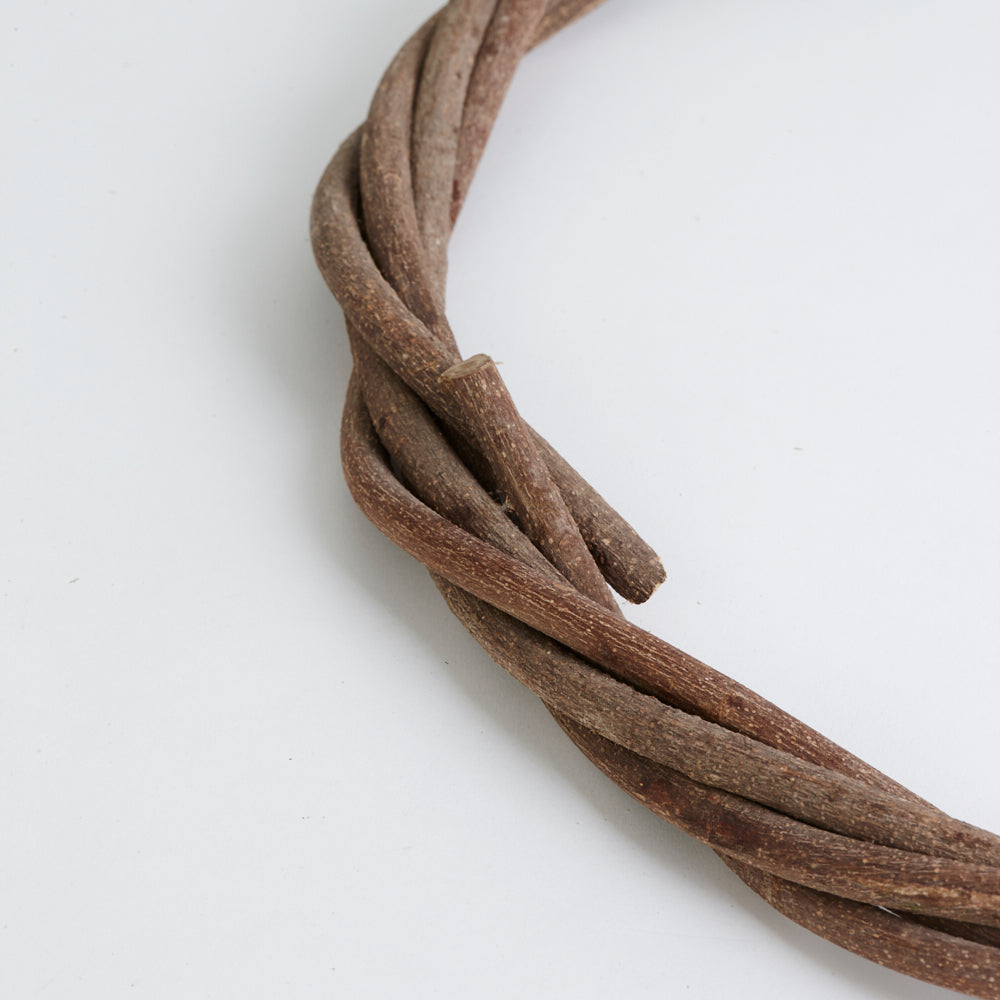 Wreath, Twisted Vine, Natural, 45cm Diameter