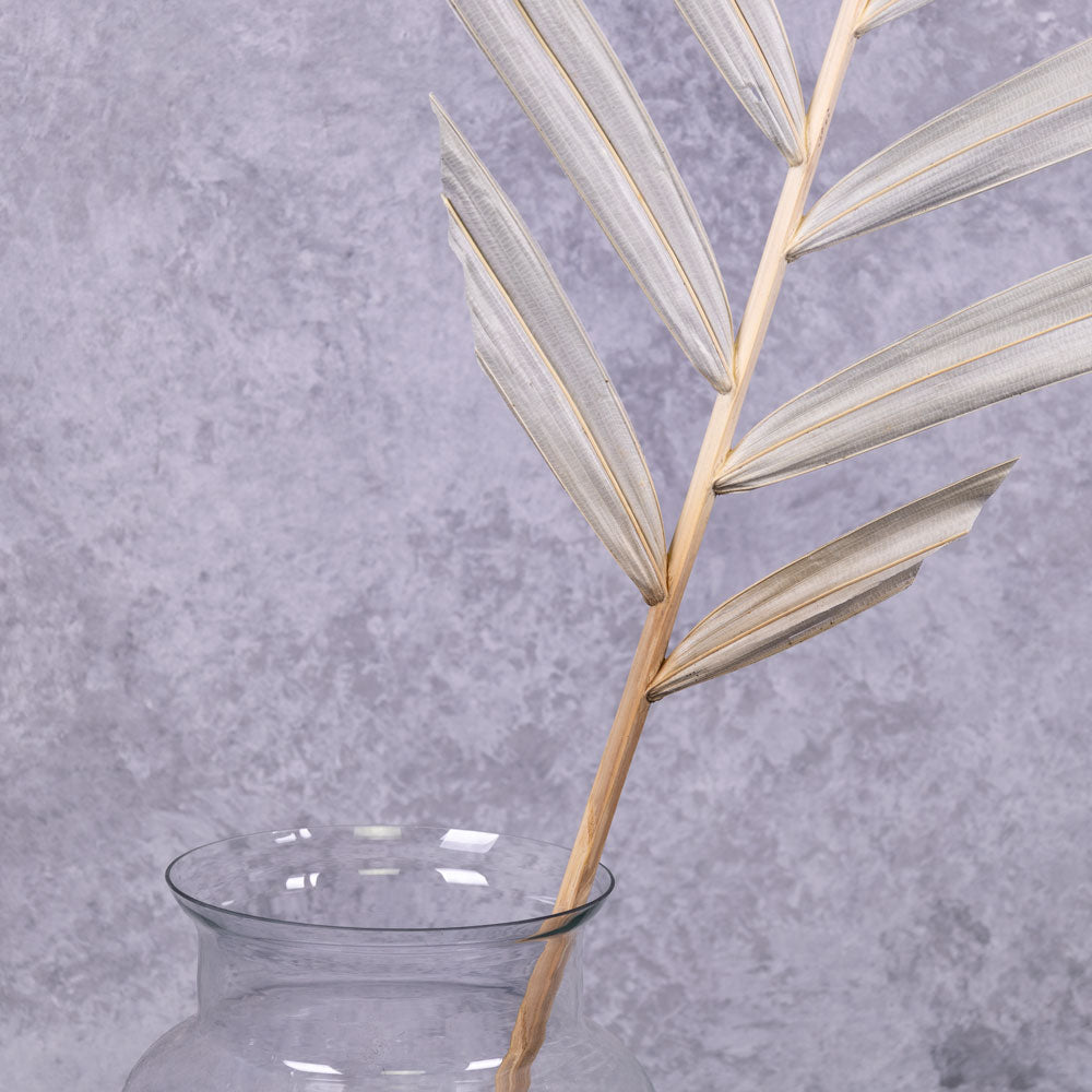 Palm Stem, White, 118x28cm, Artificial