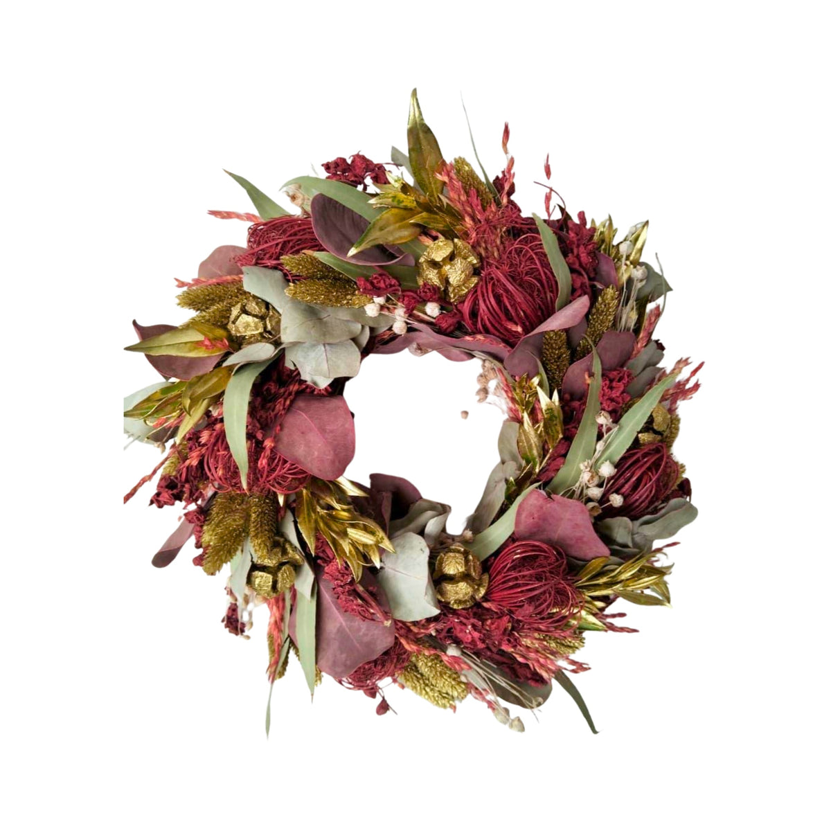 Pre-Order Wreath Small 25cm, holiday cheer, box x 4 wreaths