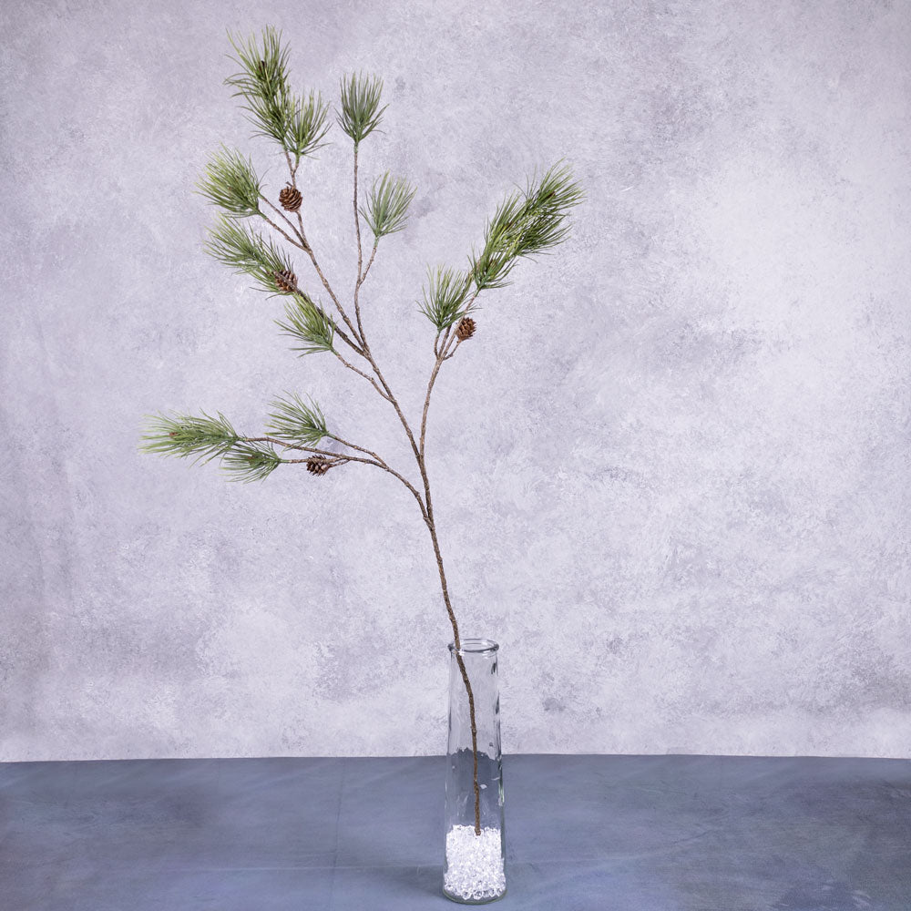 Pine spray, 4 cones, 110cm
