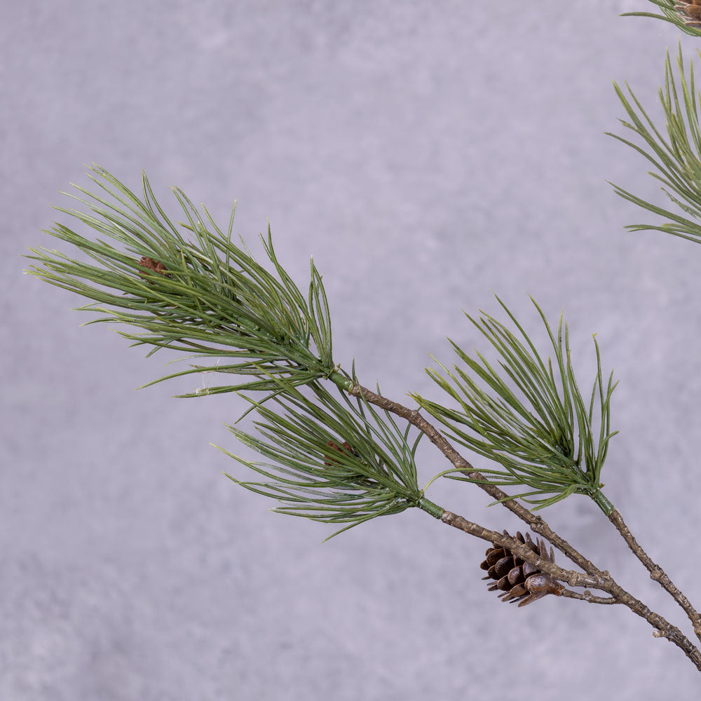 Pine spray, 4 cones, 110cm