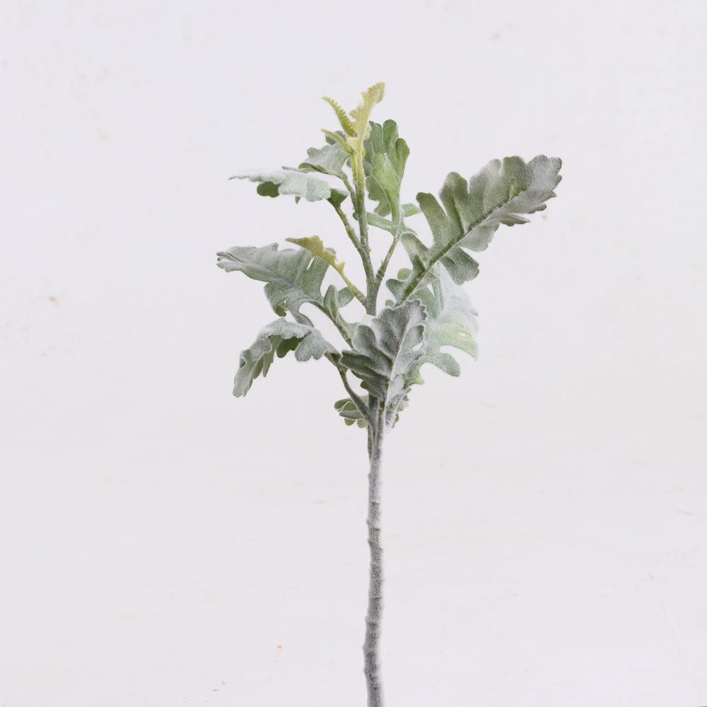 Faux Dusty Miller, Green, 33cm