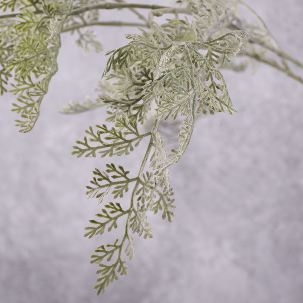 Artemisia, Grey/Silver, Flocked Stem, 100cm