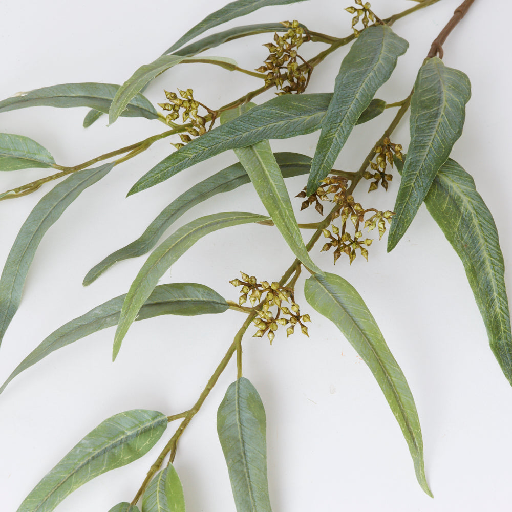 Eucalyptus Branch, with Berries, Artificial, 91cm
