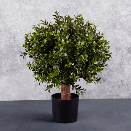 Boxwood, Buxus Ball, Artificial, in pot, UV Safe