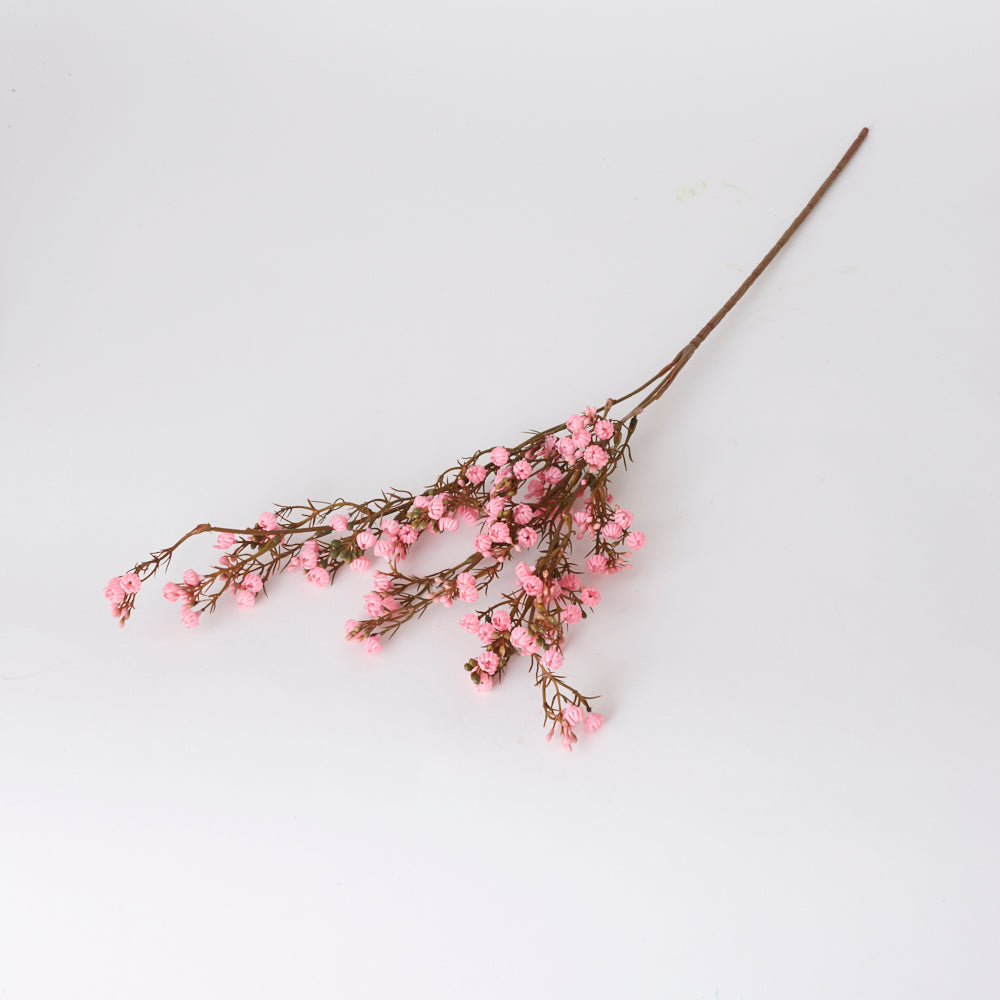 Gypsophila Spray (Silk-ka), Artificial, Pink, 70cm