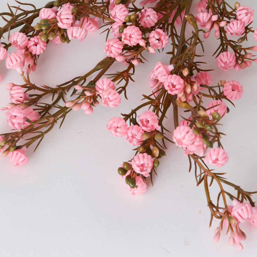 Gypsophila Spray (Silk-ka), Artificial, Pink, 70cm