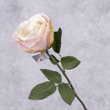 Rose Stem (Silk-ka), Light Pink, 66cm