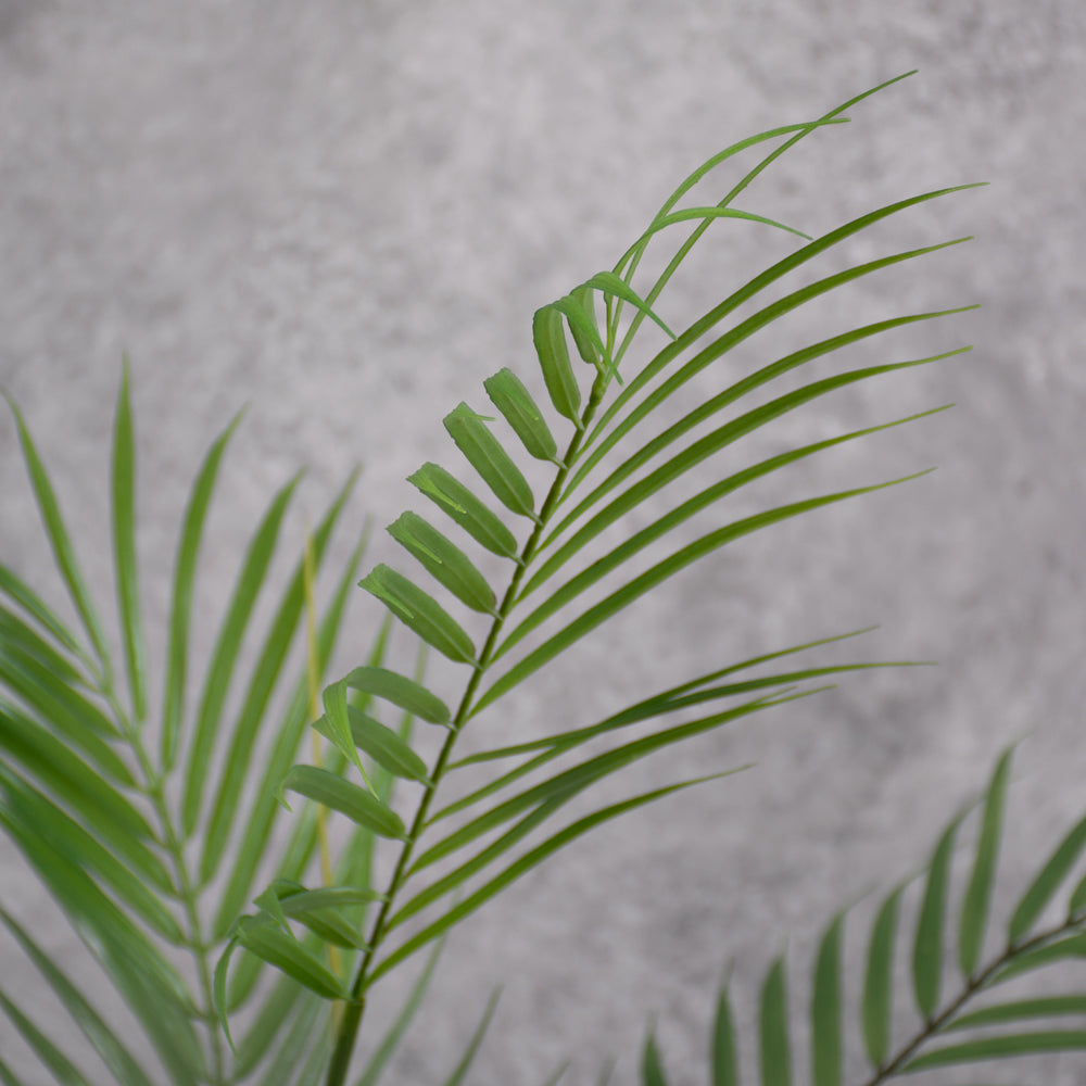 Palm bush (Silk-ka), Artificial, Green, 91cm