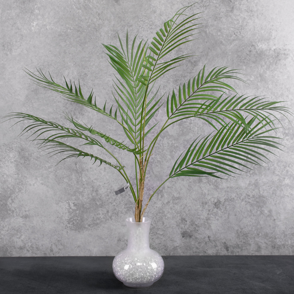 Palm bush (Silk-ka), Artificial, Green, 91cm