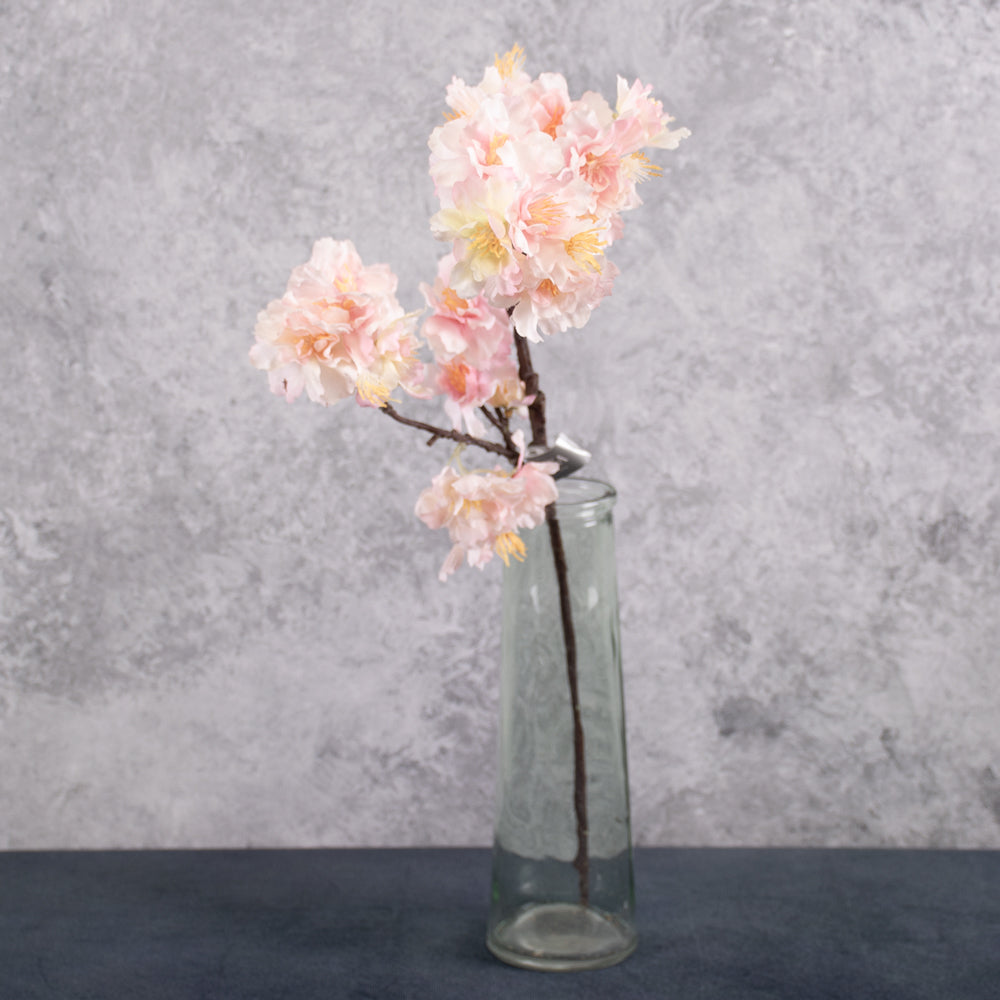 Blossom spray, Artificial, light pink, 63cm