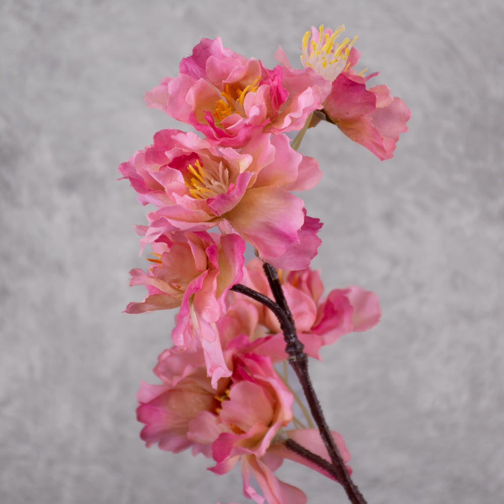 Blossom spray, Artificial, pink, 63cm