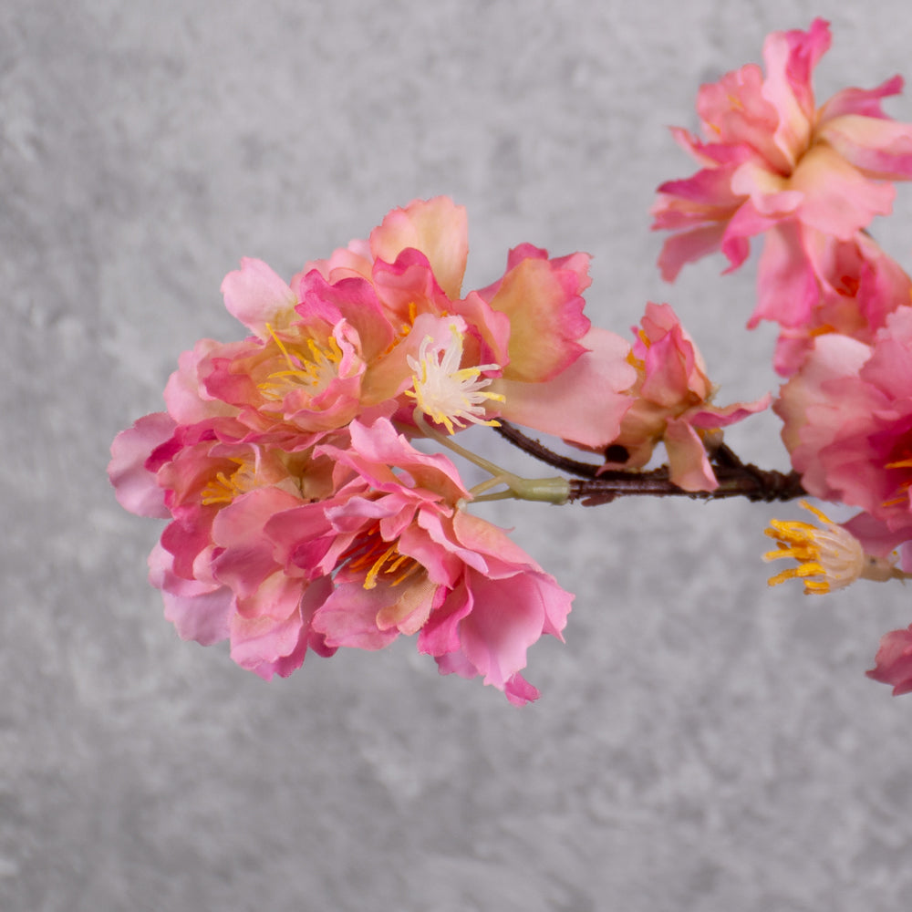 Blossom spray, Artificial, pink, 63cm